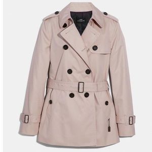 Coach Short Trench Coat